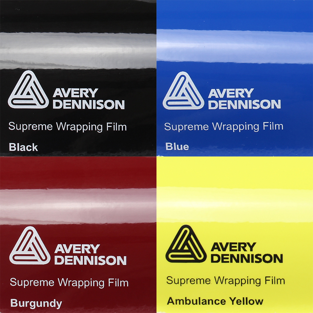 28,9€/m²) Avery Supreme Wrapping Film SWF Autofolie gegossen Folie Matt  Glanz