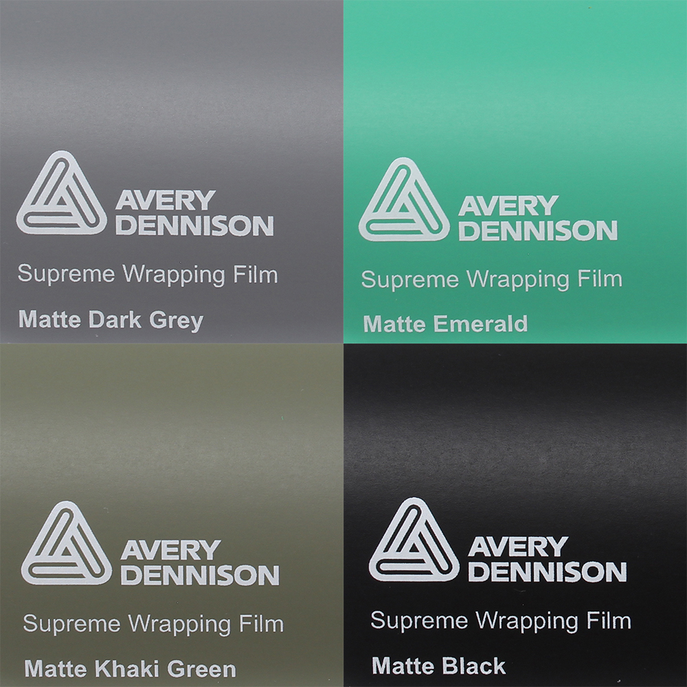 28,9€/m² Avery Supreme Wrapping Film Matte Dark Grey Dukel Grau Matt Auto  Folie