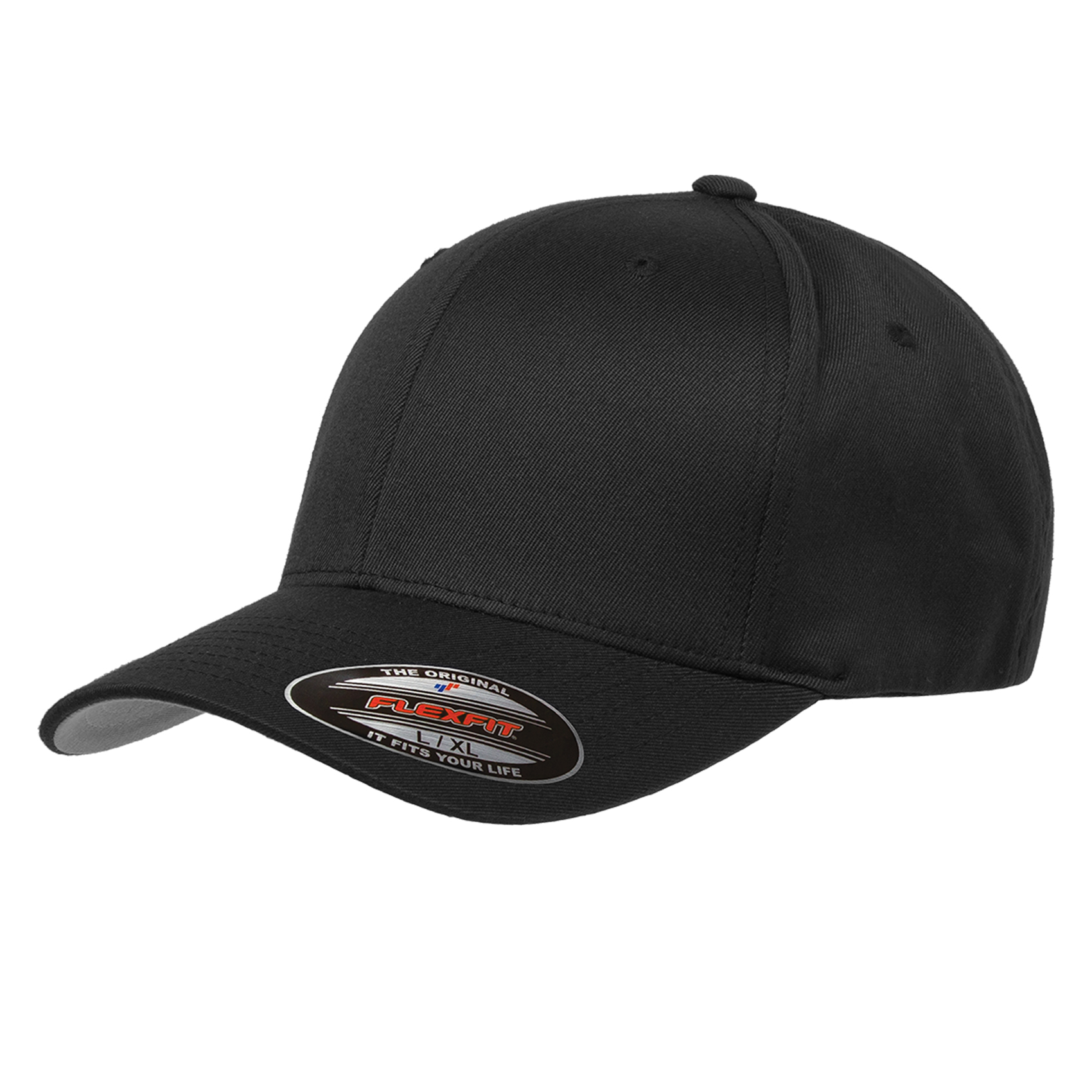 FLEXFIT CAP BASEBALL CAPS graue Unterseite ORIGINAL FLEX FIT MÜTZE