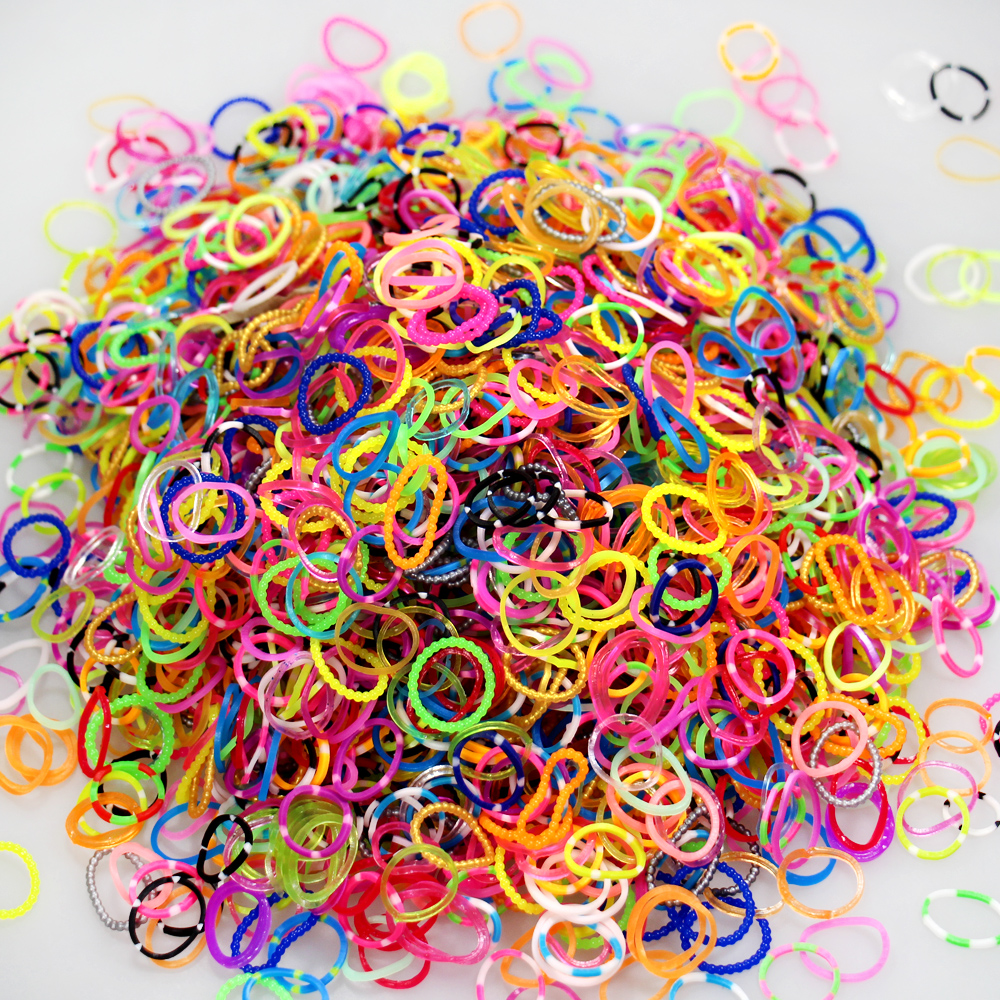 Loom Bandz Starter Set Loom Bänder rahmen Gummibänder Latexfrei Loom